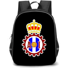 Real Aviles CF Backpack School Bag StudentPack - Real Aviles CF Large Logo Football Club