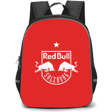 FC Red Bull Salzburg Backpack School Bag StudentPack - Logo In Red Background