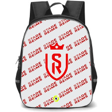 Stade de Reims Football Club Backpack StudentPack - Reims Football Club Medley Monogram Wordmark