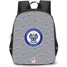 Rochdale AFC Backpack StudentPack - Rochdale Football Club Medley Monogram Wordmark