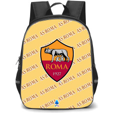 AS Roma Football Club Backpack StudentPack - Roma Football Club Medley Monogram Wordmark