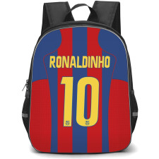 Ronaldinho Gaucho Backpack StudentPack - Ronaldinho Gaucho FC Barcelona No. 10 Jersey