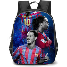 Ronaldinho Backpack StudentPack - Ronaldinho Collage Barcelona FCB