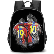 Ronaldinho Backpack StudentPack - Ronaldinho And Messi Lethal Combination