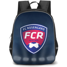 FC Rosengard Backpack School Bag StudentPack - FC Rosengard Logo On Fog Background Football Club