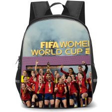 Spain Women National Team World Cup Backpack StudentPack - FIFA World Cup Trophy 2023
