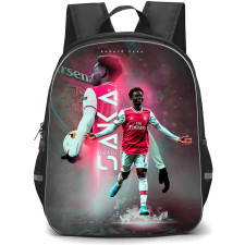 Bukayo Saka Backpack StudentPack - Bukayo Saka Celebration Poster Art