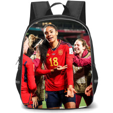 Spain Women National Team World Cup Salma Paralluelo Backpack StudentPack - Salma Paralluelo Sheesh Sign