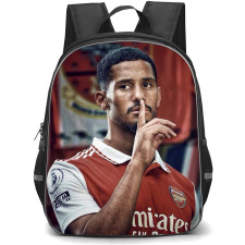 William Saliba Backpack StudentPack - William Saliba Arsenal F.C. Signature Celebration Poster