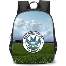 Salisbury Backpack School Bag StudentPack - Logo Field Stadium Background Football Club