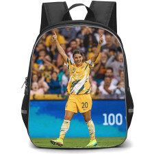 Sam Kerr Backpack StudentPack - Sam Kerr Australia Women's National Football Goal Celebration Poster