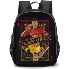 Jadon Sancho Backpack StudentPack - Jadon Sancho Manchester United The Jack Illustration