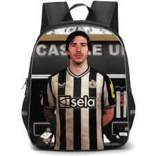 Sandro Tonali Backpack StudentPack - Sandro Tonali Newcastle United F.C. Standing Portrait Poster
