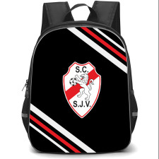 SC Sao Joao De Ver Backpack School Bag StudentPack - Large Logo With Stripe