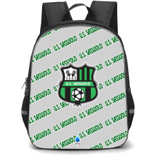 US Sassuolo Calcio Football Club Backpack StudentPack - Sassuolo Football Club Medley Monogram Wordmark