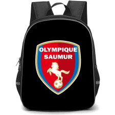 Olympique de Saumur Football Club Backpack School Bag StudentPack - Large Logo Football Club