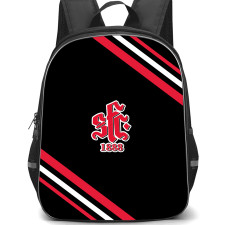 Shaftesbury Football Club Backpack School Bag StudentPack - Shaftesbury Football Club Large Logo With Stripe
