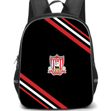 Sholing Football Club Backpack School Bag StudentPack - Sholing Football Club Large Logo With Stripe