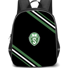 Siwelele Football Club Backpack School Bag StudentPack - Siwelele Football Club Large Logo With Stripe
