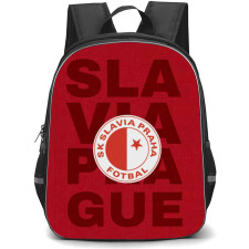 SK Slavia Prague Backpack School Bag StudentPack - Logo Red Poster