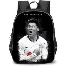 Son Heung-Min School Backpack StudentPack - Son Heung-Min Tottenham Hotspur FC Shouting Portrait Art