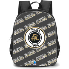 Spezia Calcio Football Club Backpack StudentPack - Spezia Football Club Medley Monogram Wordmark