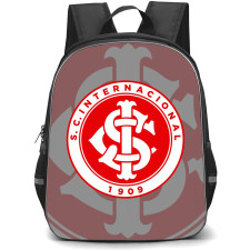 Sport Club Internacional Backpack School Bag StudentPack - Sport Club Internacional Logo with Blur Logo Effect Background