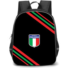 Club Sportivo Italiano Backpack School Bag StudentPack - Club Sportivo Italiano Large Logo With Stripe