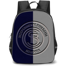 Club Sportivo Independiente Rivadavia Backpack School Bag StudentPack - Club Sportivo Independiente Rivadavia Logo with Dual Split Effect