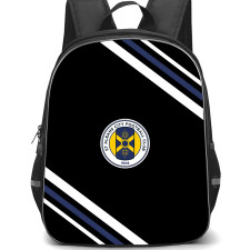 St Albans City Football Club Backpack School Bag StudentPack - St Albans City Football Club Large Logo With Stripe