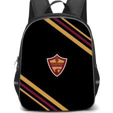 Stellenbosch Football Club Backpack School Bag StudentPack - Stellenbosch Football Club Large Logo With Stripe