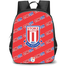 Stoke City FC Backpack StudentPack - Stoke Football Club Medley Monogram Wordmark