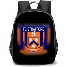 Stratford Town Backpack School Bag StudentPack - Logo Overlay Background Football Club