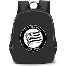 SK Sturm Graz Backpack School Bag StudentPack - Large Logo