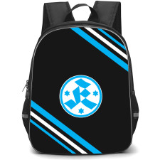 Stuttgarter Kickers Football Club Backpack School Bag StudentPack - Large Logo With Stripe