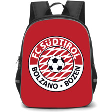 FC Sudtirol Bolzano Backpack School Bag StudentPack - Logo In Red Background