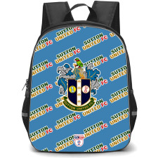 Sutton United FC Backpack StudentPack - Sutton Football Club Medley Monogram Wordmark