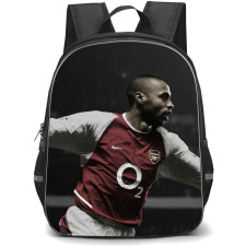 Thierry Henry Backpack StudentPack - Thierry Henry Greyscale Side Portrait
