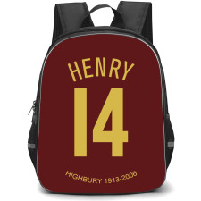 Thierry Henry Backpack StudentPack - Thierry Henry Jersey 14 Highbury 1913-2006