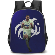 Thierry Henry Backpack StudentPack - Thierry Henry Running Blue Background