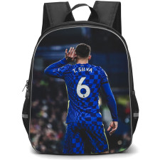 Thiago Silva Backpack StudentPack - Thiago Silva Chelsea F.C. 6 Standing Back Poster