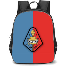 Telstar Velsen Backpack School Bag StudentPack - Logo In Blue And Red Background Football Club