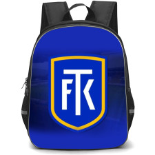 FK Teplice Backpack School Bag StudentPack - Logo In Field And Blue Background
