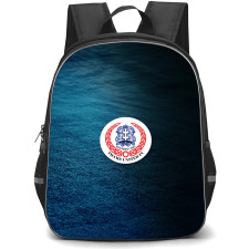 Thame United Football Club Backpack School Bag StudentPack - Thame United Football Club with Logo Grass Fade Effect