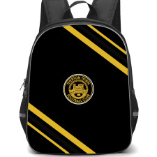 Tiverton Town Football Club Backpack School Bag StudentPack - Tiverton Town Football Club Large Logo With Stripe