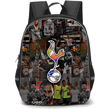 Tottenham Hotspur FC School Backpack StudentPack - Tottenham Hotspur FC Logo On Aesthetic Background