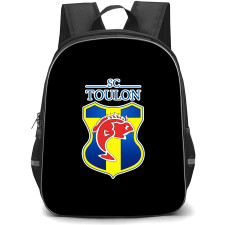 Sporting Club Toulon Backpack School Bag StudentPack - Large Logo Football Club