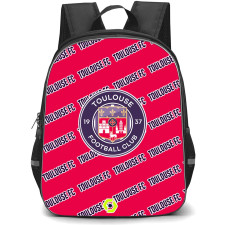 Toulouse FC Football Club Backpack StudentPack - Toulouse Football Club Medley Monogram Wordmark