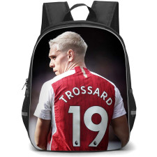 Leandro Trossard Backpack StudentPack - Leandro Trossard Arsenal F.C. 19 Standing Back Poster