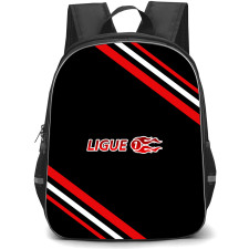 Tunisian Ligue Backpack School Bag StudentPack - Tunisian Ligue Large Logo With Stripe